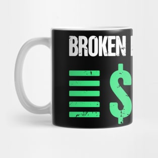 Story - Get Well Gift Fractured Broken Knee Cap Mug